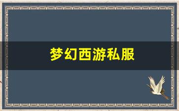 <strong>私服：梦幻西游私服(网易梦幻西游手游官服官网) (3)</strong>