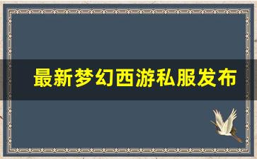 最新梦幻西游私服发布网 (6)