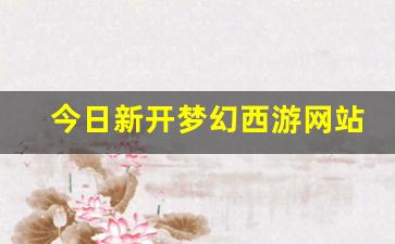 今日新开梦幻西游网站 (14)