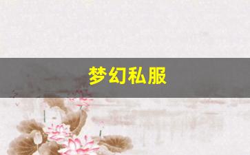 <strong>梦幻私服(梦幻手游私sf平台) (12)</strong>