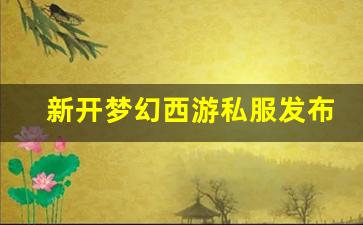 新开私服：新开梦幻西游私服发布网(梦幻西游手游吧) (2)