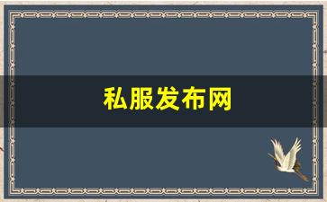 私服发布网(sf999传奇新服网) (3)