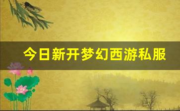 梦幻西游sf一条龙：今日新开梦幻西游私服(梦幻西游手游吧) (14)